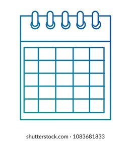 calendar reminder isolated icon