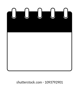 calendar reminder isolated icon