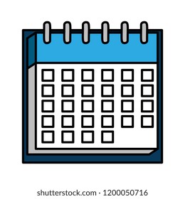 calendar reminder isolated icon