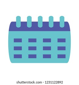 calendar reminder isolated icon