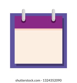calendar reminder isolated icon