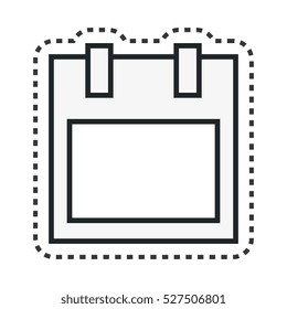 calendar reminder isolated icon