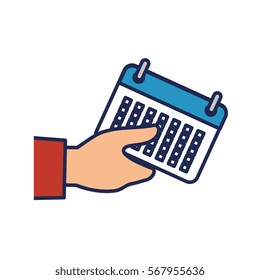calendar reminder isolated icon