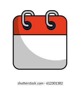 calendar reminder isolated icon