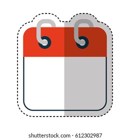 calendar reminder isolated icon