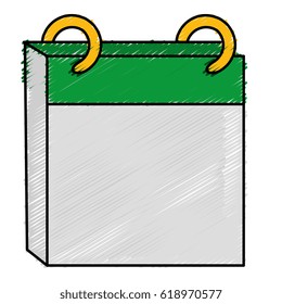 calendar reminder isolated icon