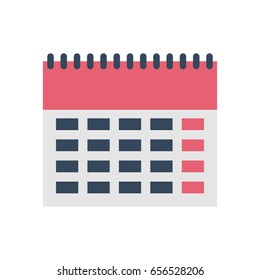 calendar reminder isolated icon