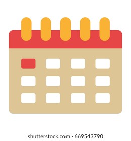 calendar reminder isolated icon