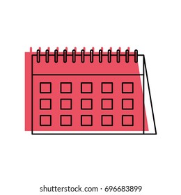 calendar reminder isolated icon