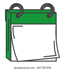 calendar reminder isolated icon