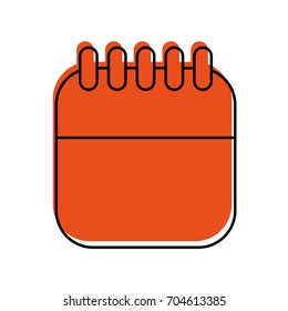 calendar reminder isolated icon