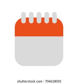 calendar reminder isolated icon