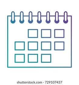 calendar reminder isolated icon