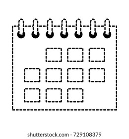 calendar reminder isolated icon