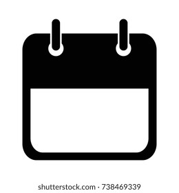 calendar reminder isolated icon
