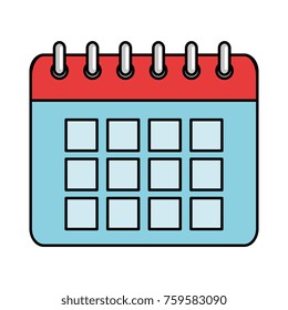calendar reminder isolated icon