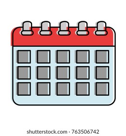 calendar reminder isolated icon