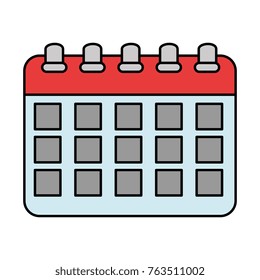 calendar reminder isolated icon