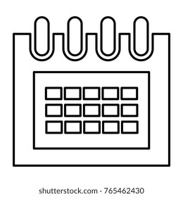 calendar reminder isolated icon