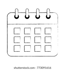calendar reminder isolated icon
