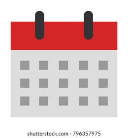 calendar reminder isolated icon