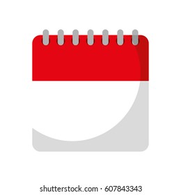 calendar reminder isolated icon vector illustration design