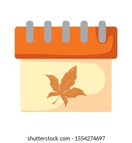 calendar reminder on white background vector illustration desing