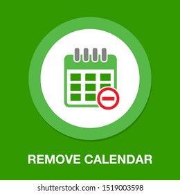Kalender mit Zeichensymbol, Tagkalender, Veranstaltungskalender