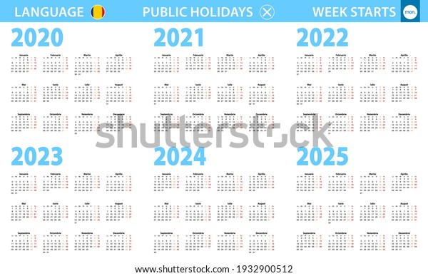 calendar-in-romanian-language-for-year-2020-2021-2022-2023-2024