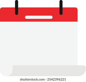 Calendar Schedule Date Icon Vector Flat Illustration