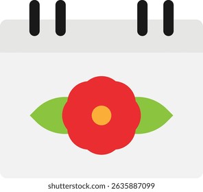 Calendar Schedule Date Icon Vector Flat ILlustration