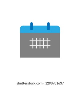 Calendar and schedule icon. Element of education icon for mobile concept and web apps. Detailed Calendar and schedule icon can be used for web and mobile