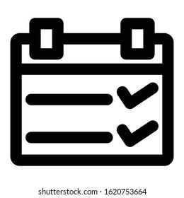 calendar schedule icon vector style 