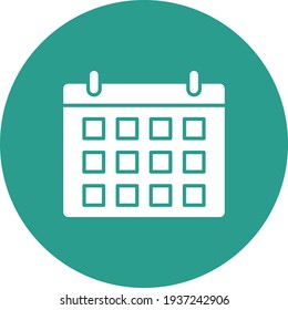 Calendario, programación, imagen vectorial de icono de calendario. También se puede utilizar para el soporte al cliente y la interfaz de usuario. Idóneo para aplicaciones web, aplicaciones móviles y medios impresos.