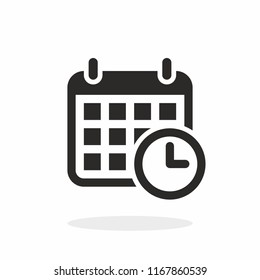 Calendar, schedule vector icon