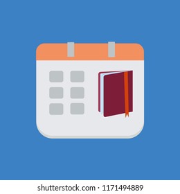 calendar for school icon