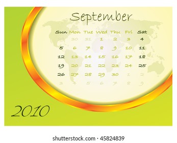 Calendar september 2010