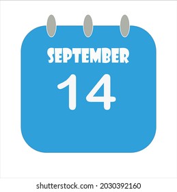 calendar - September days icon illustration isolated vector sign symbol