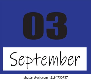 Calendar september vector illustration image clipart