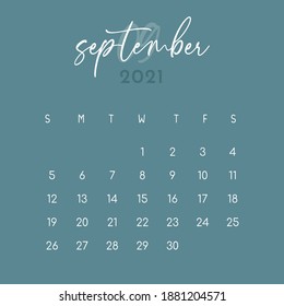 el calendario fijado para 2021