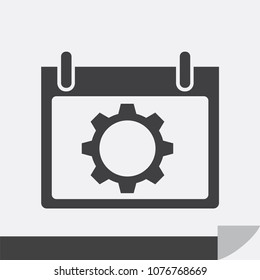 calendar setting icon