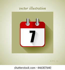 calendar sheet number