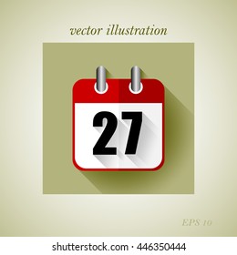 calendar sheet number