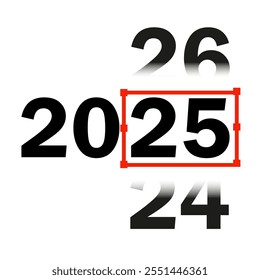 a calendar showing the beginning of a new year