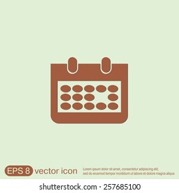 calendar sign