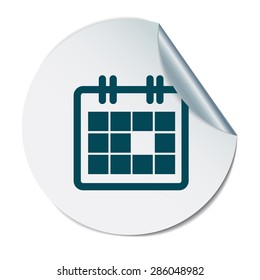 calendar sign