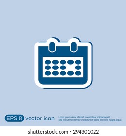 calendar sign