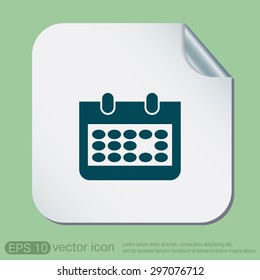 calendar sign