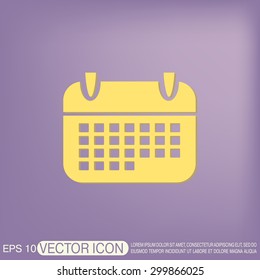 calendar sign