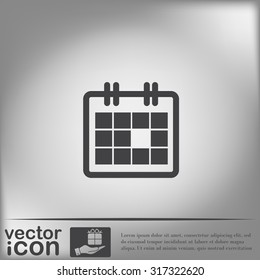 calendar sign